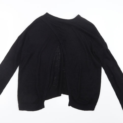 New Look Womens Black  Knit Pullover Jumper Size S