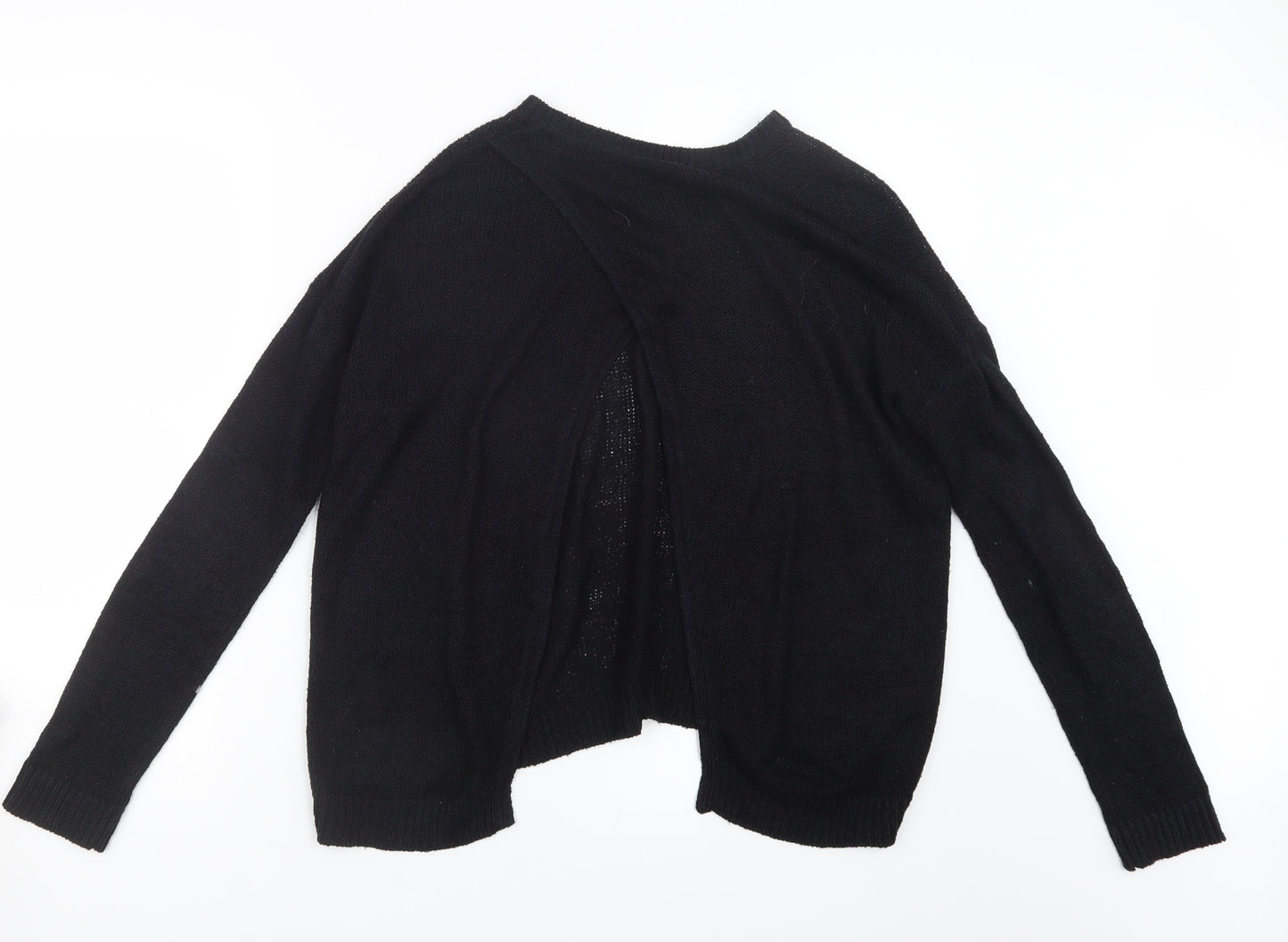 New Look Womens Black  Knit Pullover Jumper Size S