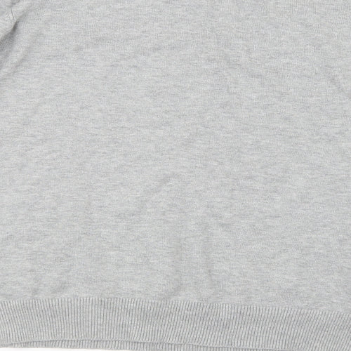H&M Womens Grey  Knit Pullover Jumper Size M