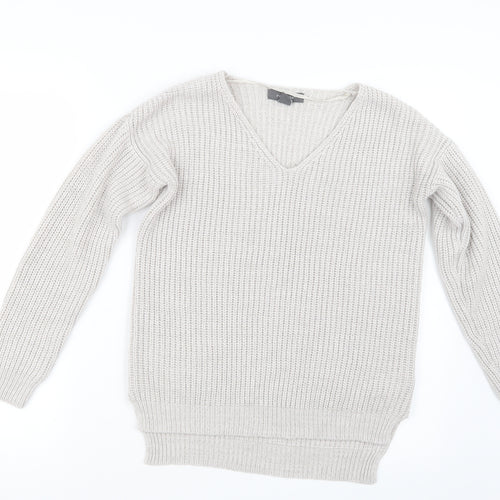 Primark Womens Beige  Knit Pullover Jumper Size 6