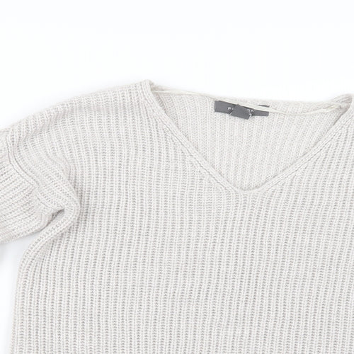 Primark Womens Beige  Knit Pullover Jumper Size 6