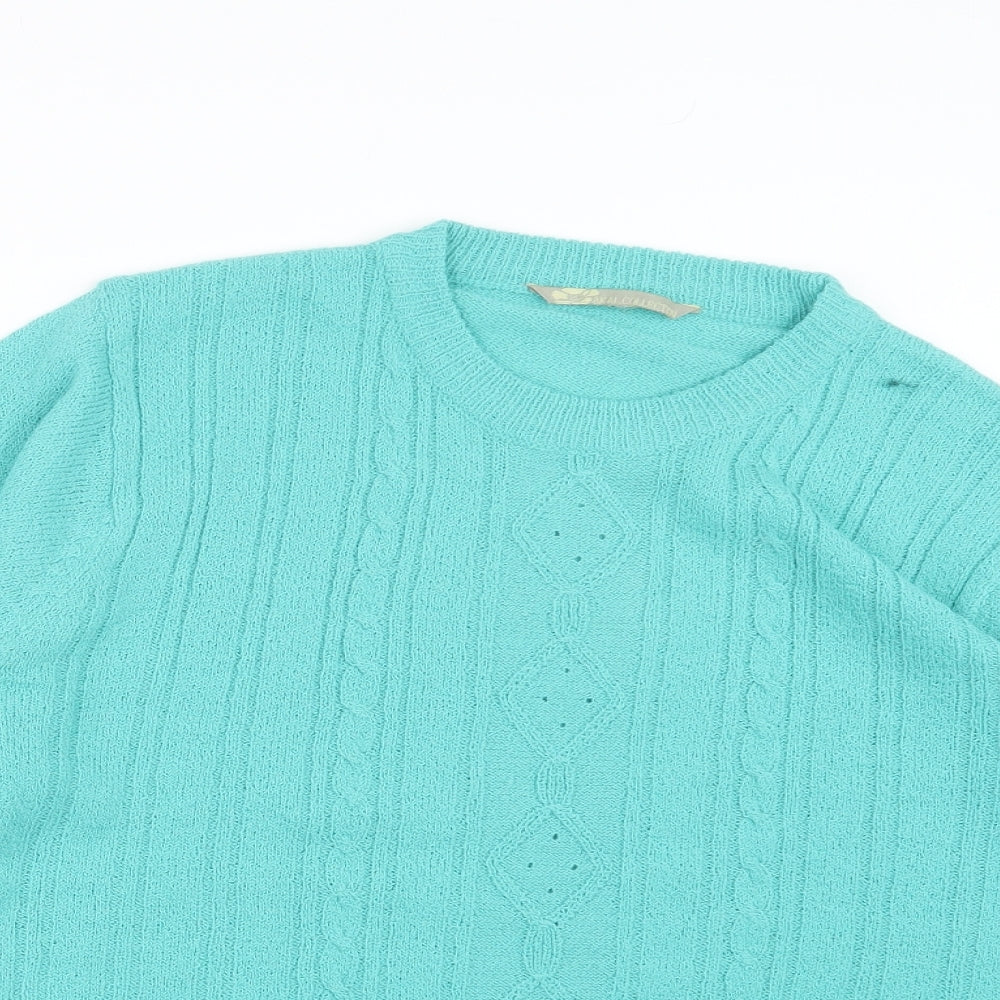 Akal Collection Womens Green   Pullover Jumper Size S