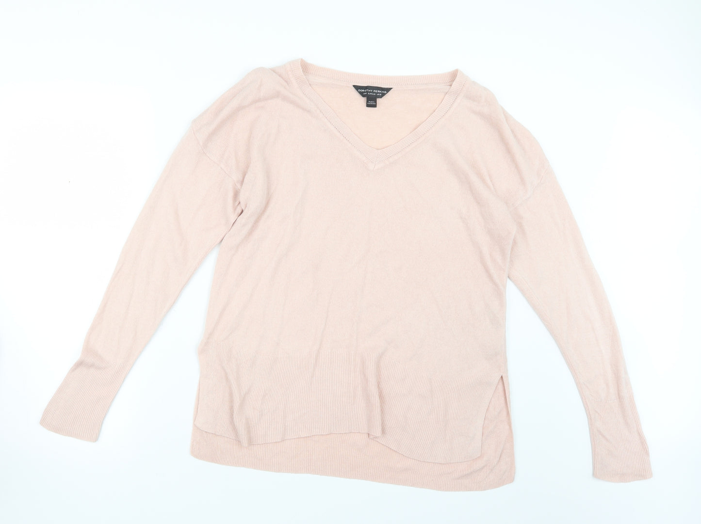 Dorothy Perkins Womens Pink  Knit Pullover Jumper Size 12