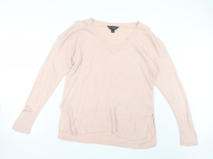 Dorothy Perkins Womens Pink  Knit Pullover Jumper Size 12