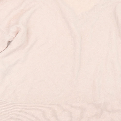 Dorothy Perkins Womens Pink  Knit Pullover Jumper Size 12