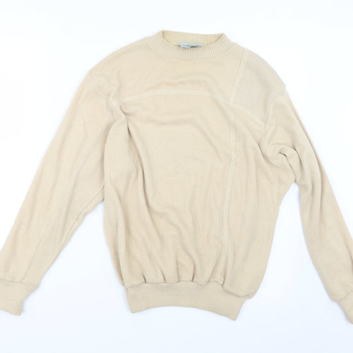 Greenwoods Mens Beige   Pullover Jumper Size M