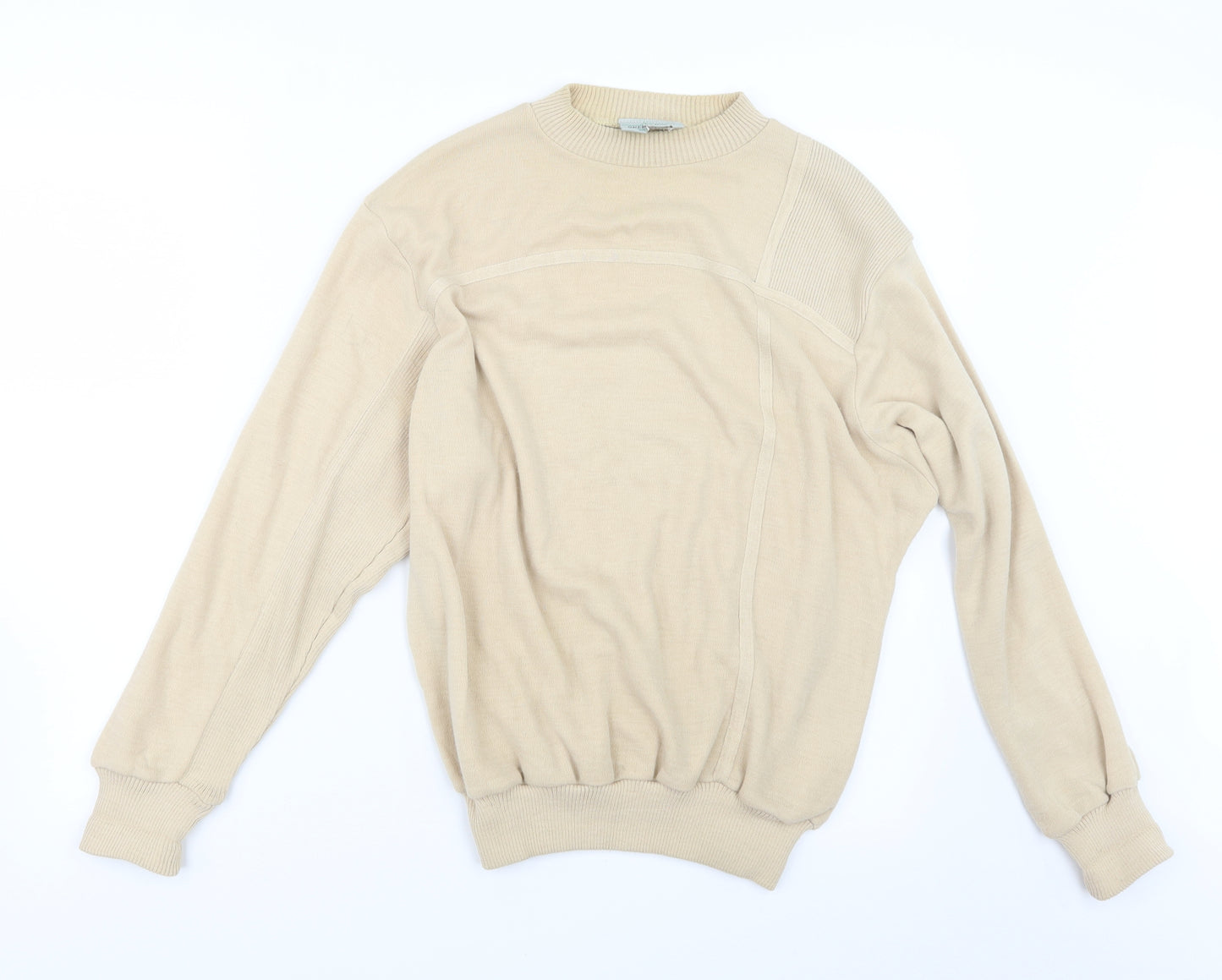 Greenwoods Mens Beige   Pullover Jumper Size M