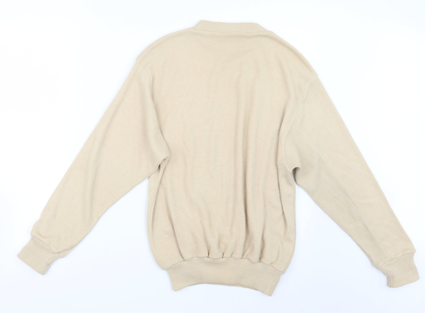 Greenwoods Mens Beige   Pullover Jumper Size M