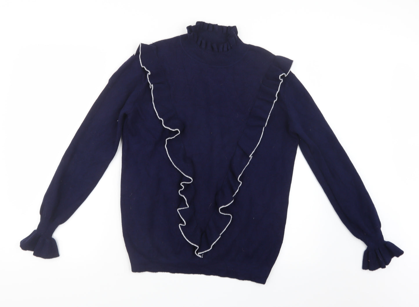 Sweewe Womens Blue  Knit Pullover Jumper Size L
