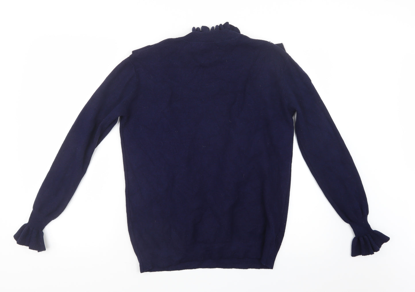 Sweewe Womens Blue  Knit Pullover Jumper Size L