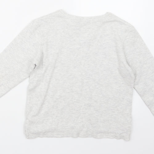 George Boys Grey   Pullover Jumper Size 9-10 Years