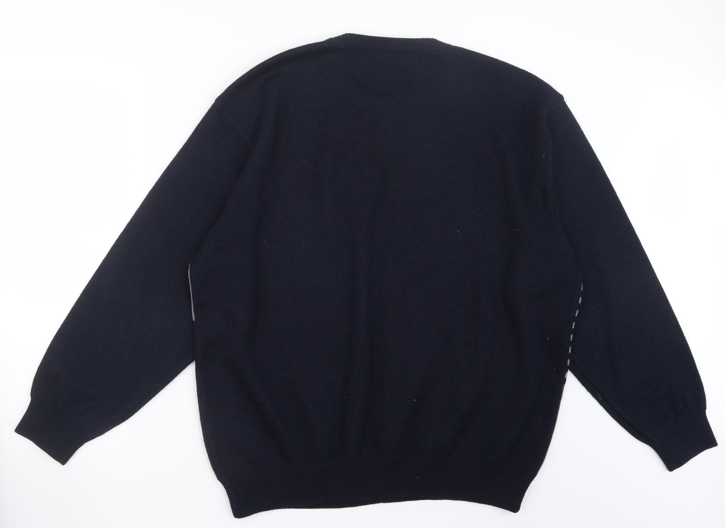 Marks and Spencer Mens Blue  Knit Pullover Jumper Size L