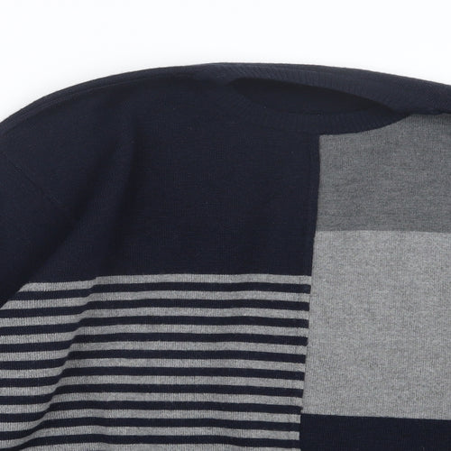 Marks and Spencer Mens Blue  Knit Pullover Jumper Size L