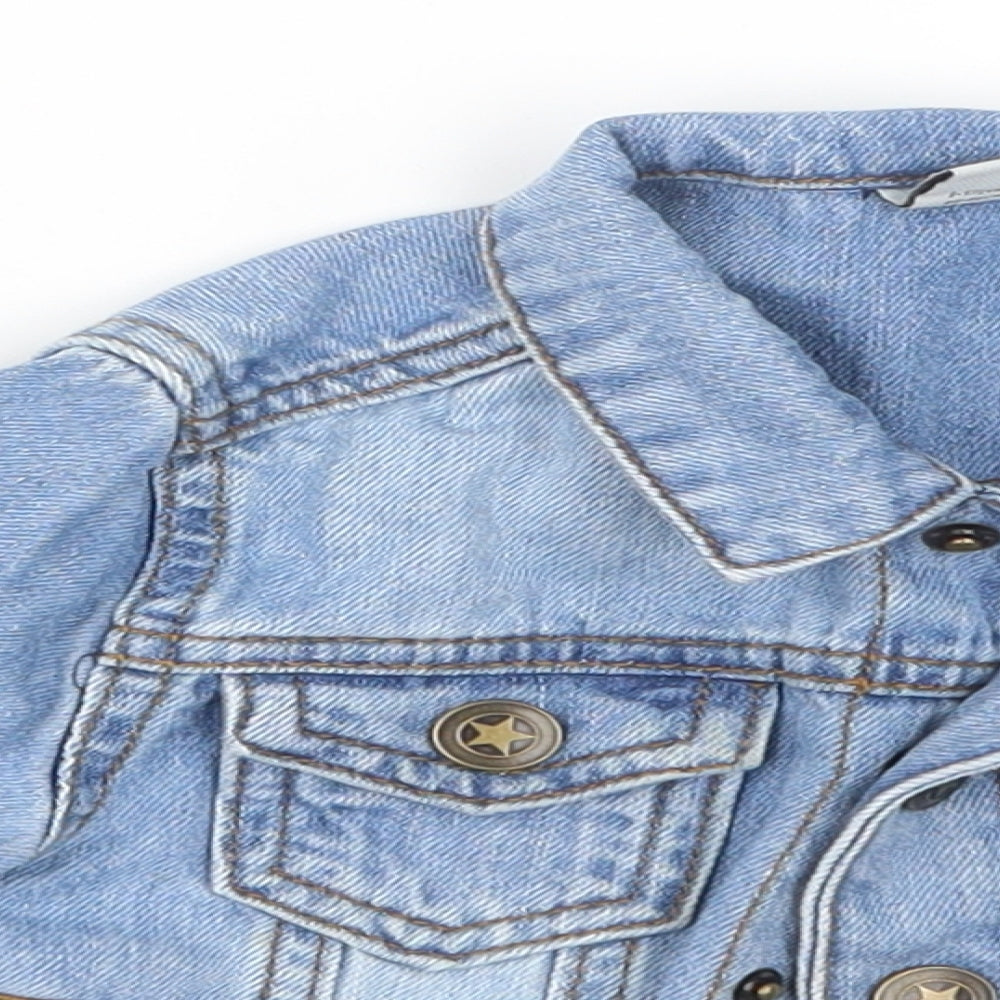 TU Baby Blue  Denim Jacket  Size 12-18 Months