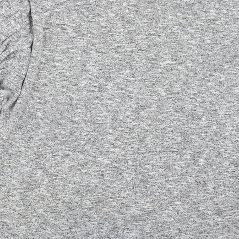 TU Womens Grey  Knit Pullover Jumper Size 12