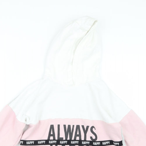 F&F Girls Pink   Pullover Hoodie Size 13-14 Years