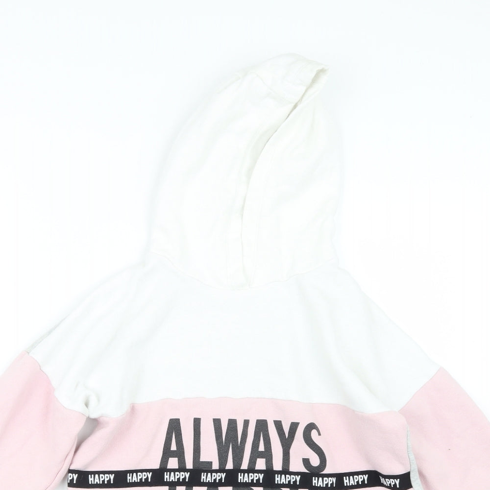 F&F Girls Pink   Pullover Hoodie Size 13-14 Years