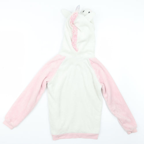 I Believe In Unicorns Girls Pink Geometric  Top Pyjama Top Size 10-11 Years  - Unicorn
