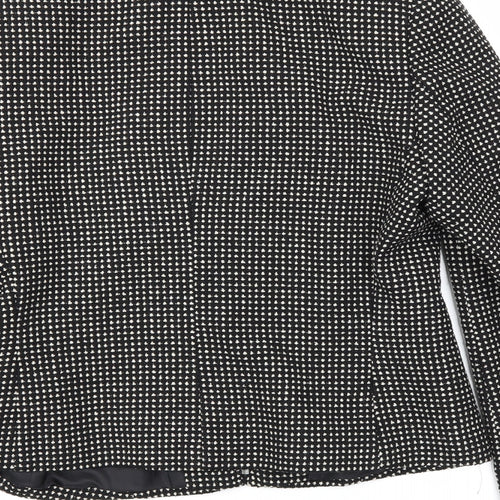 M&S Womens Black   Jacket Blazer Size 12