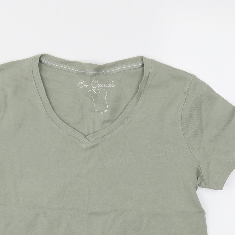 BM  Womens Brown   Basic T-Shirt Size S