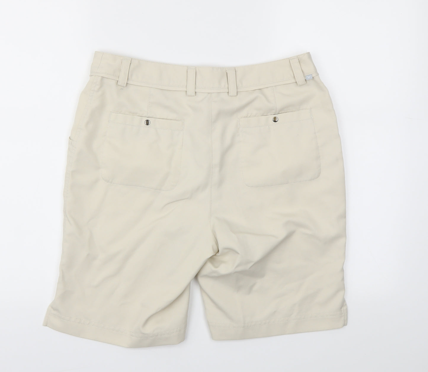 Callaway Womens Beige   Cut-Off Shorts Size 8