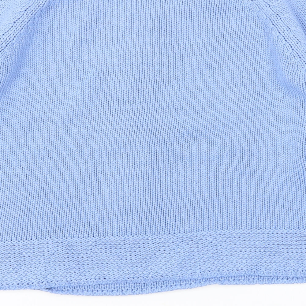 Style Womens Blue   Pullover Jumper Size M