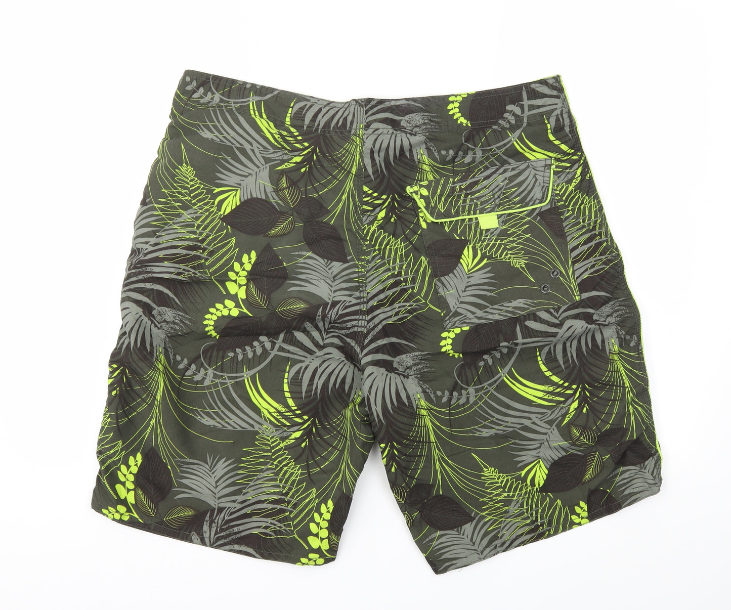 SACTIVE  Mens Brown Floral  Sweat Shorts Size 36 - Stretch waistband