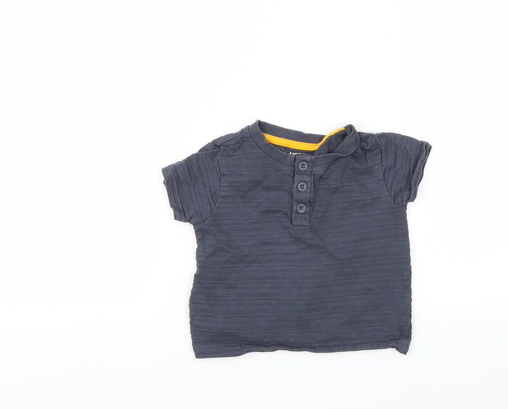 Nutmeg Boys Blue   Basic T-Shirt Size 9-12 Months