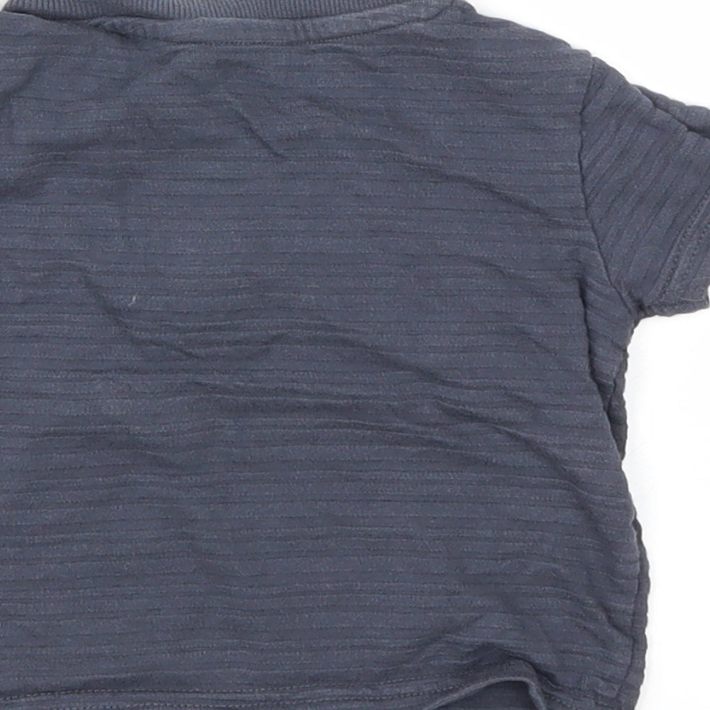 Nutmeg Boys Blue   Basic T-Shirt Size 9-12 Months