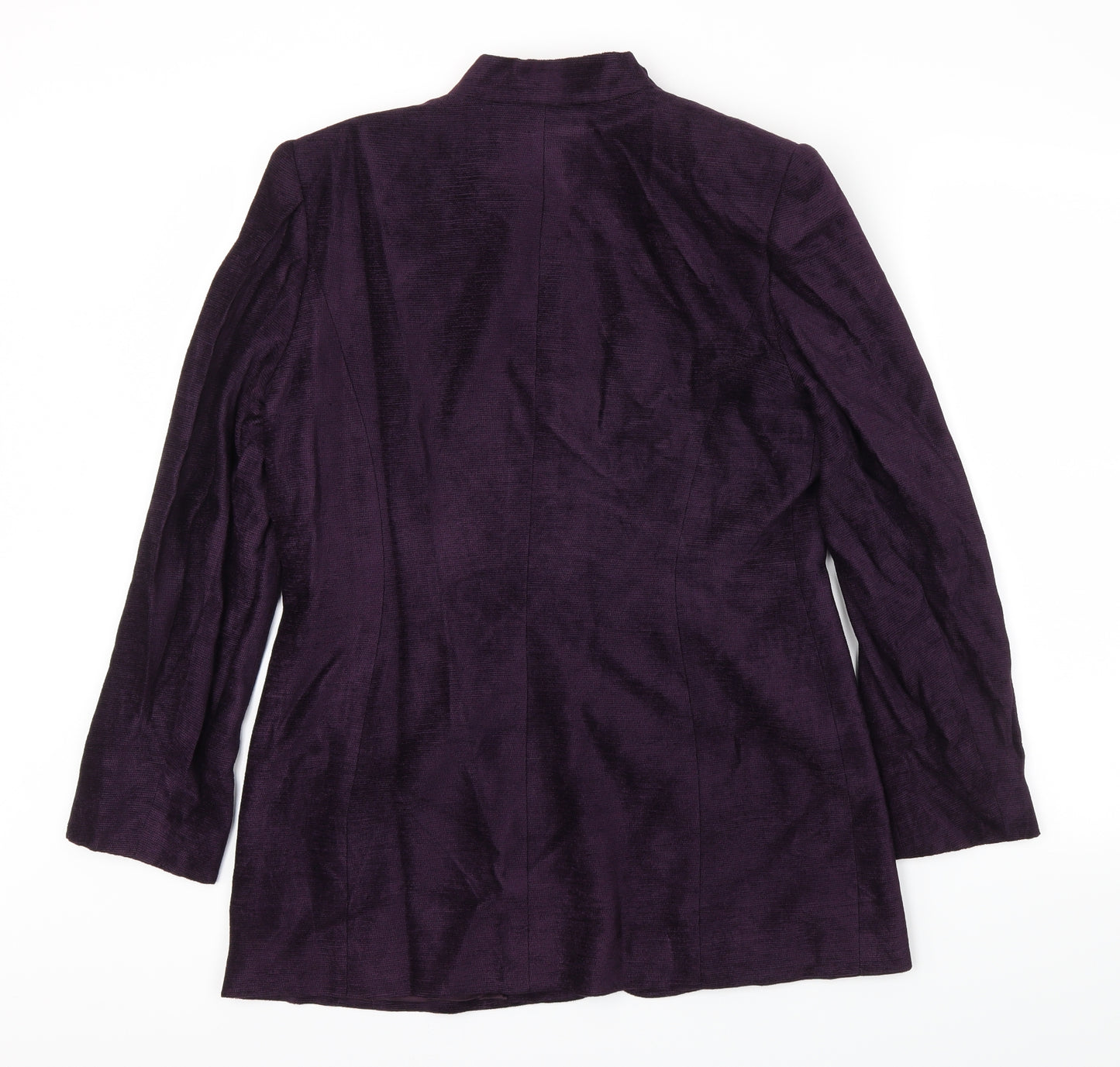 Country Casuals Womens Purple   Jacket Blazer Size 12