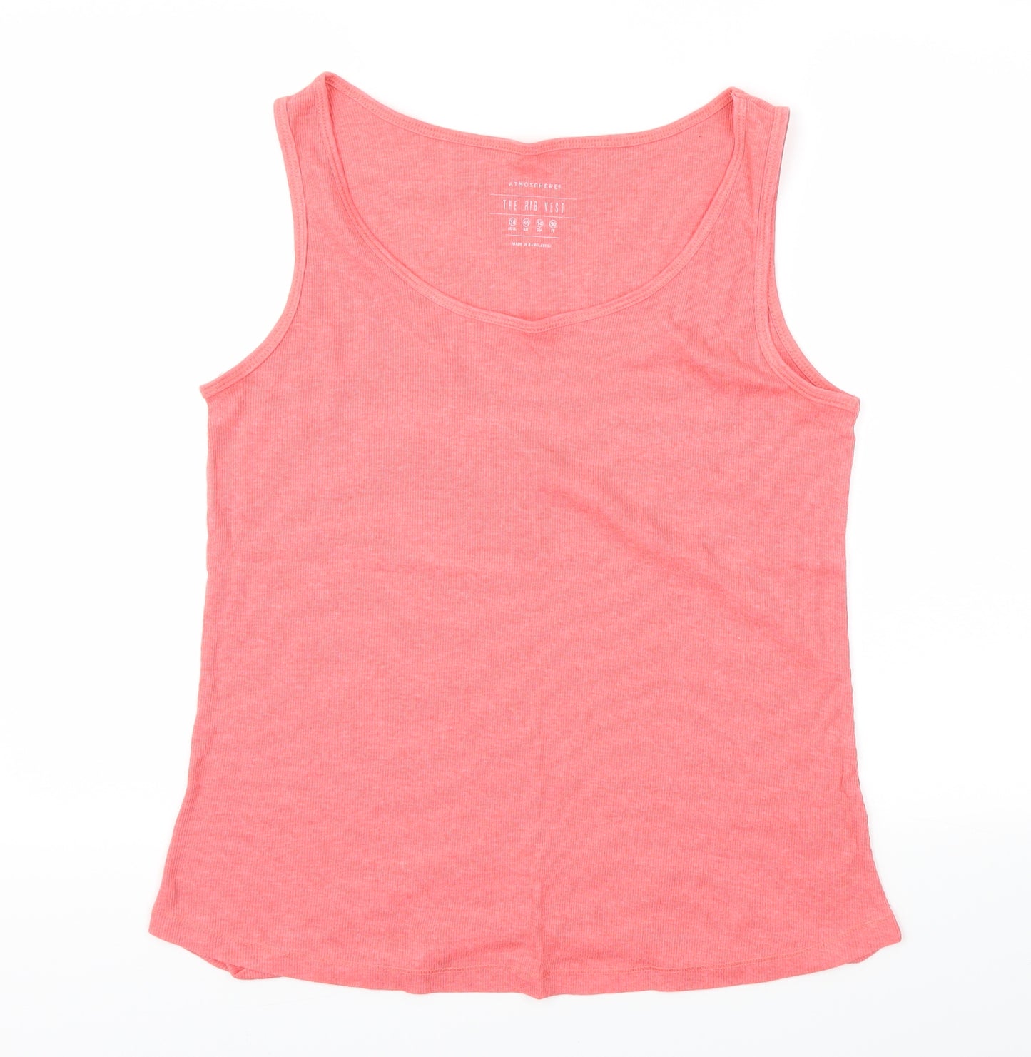 Primark Womens Red   Basic T-Shirt Size 18