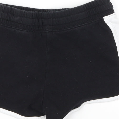 H&M Girls Black   Cut-Off Shorts Size 8-9 Years