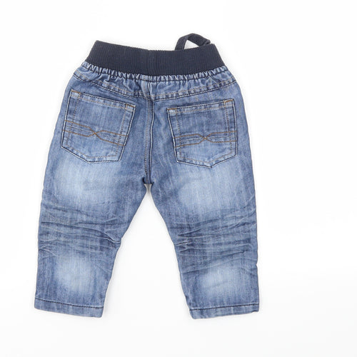 Matalan Baby Blue   Jogger Trousers Size 9-12 Months