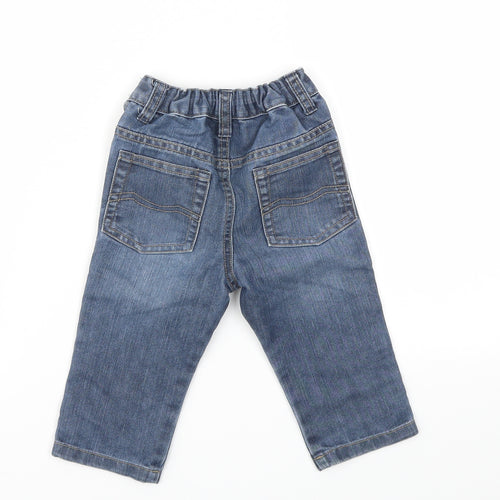 Matalan Boys Blue   Capri Jeans Size 9-12 Months