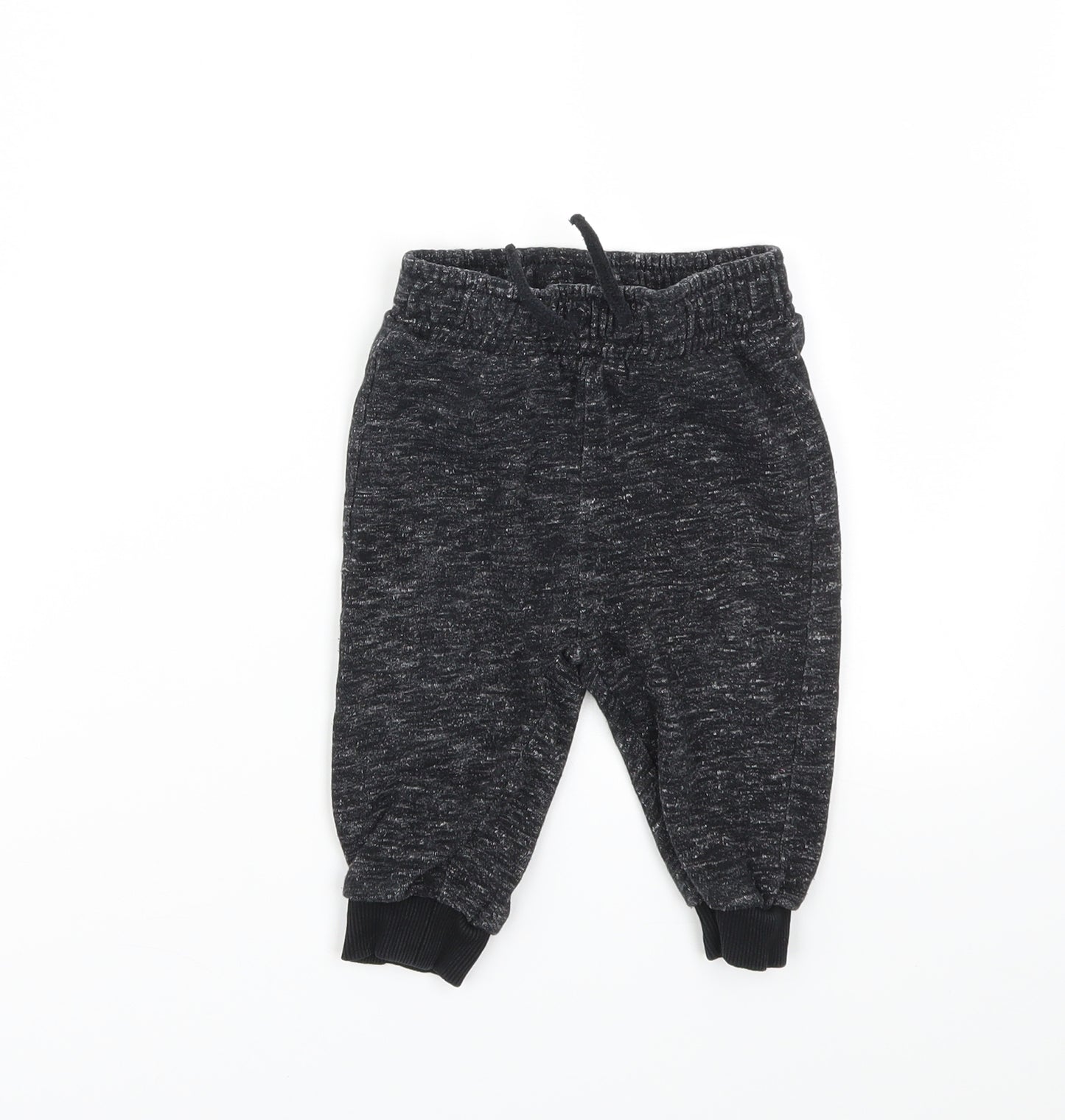 Nutmeg Boys Grey   Jogger Trousers Size 9-12 Months