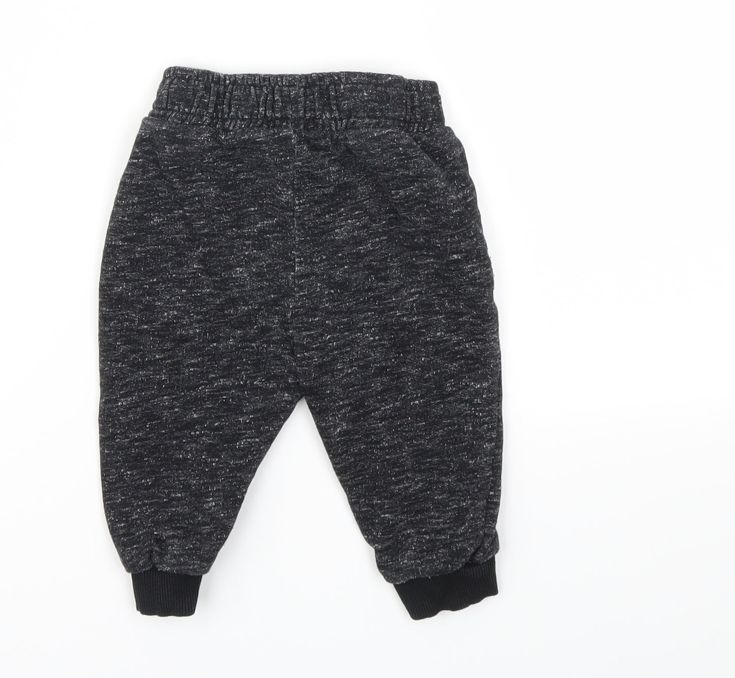 Nutmeg Boys Grey   Jogger Trousers Size 9-12 Months