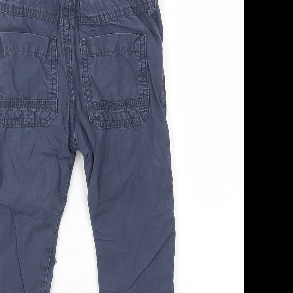F&F Boys Blue   Jogger Trousers Size 12 Months