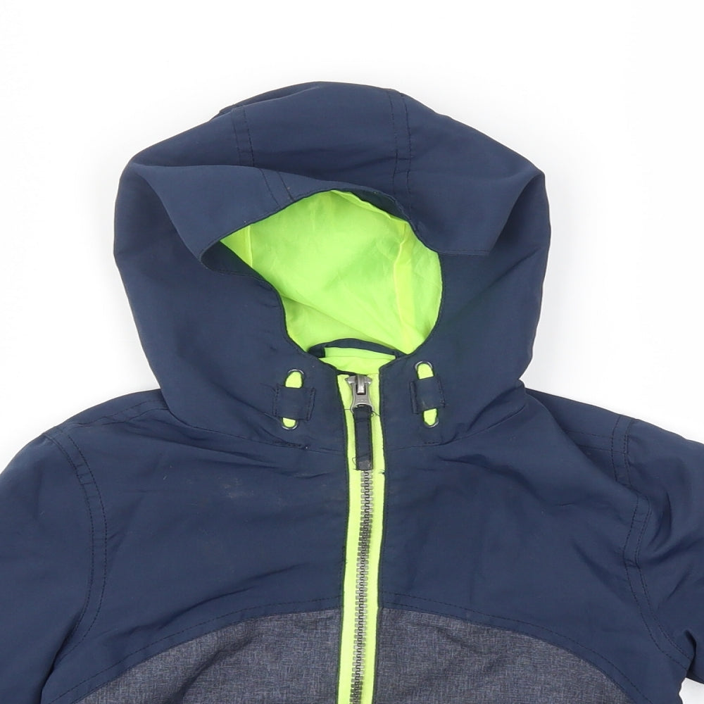 urban rascals Boys Blue   Basic Coat Coat Size 2 Years