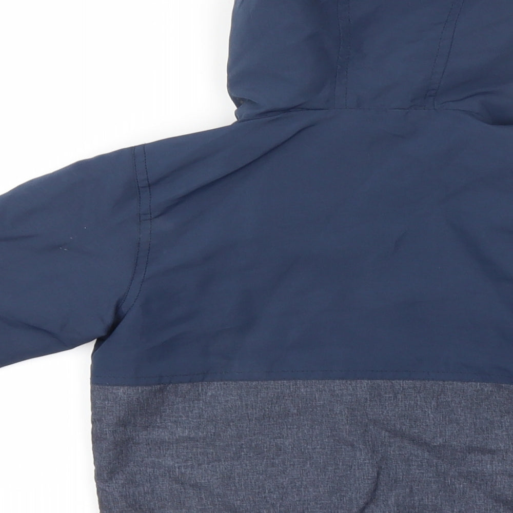 urban rascals Boys Blue   Basic Coat Coat Size 2 Years