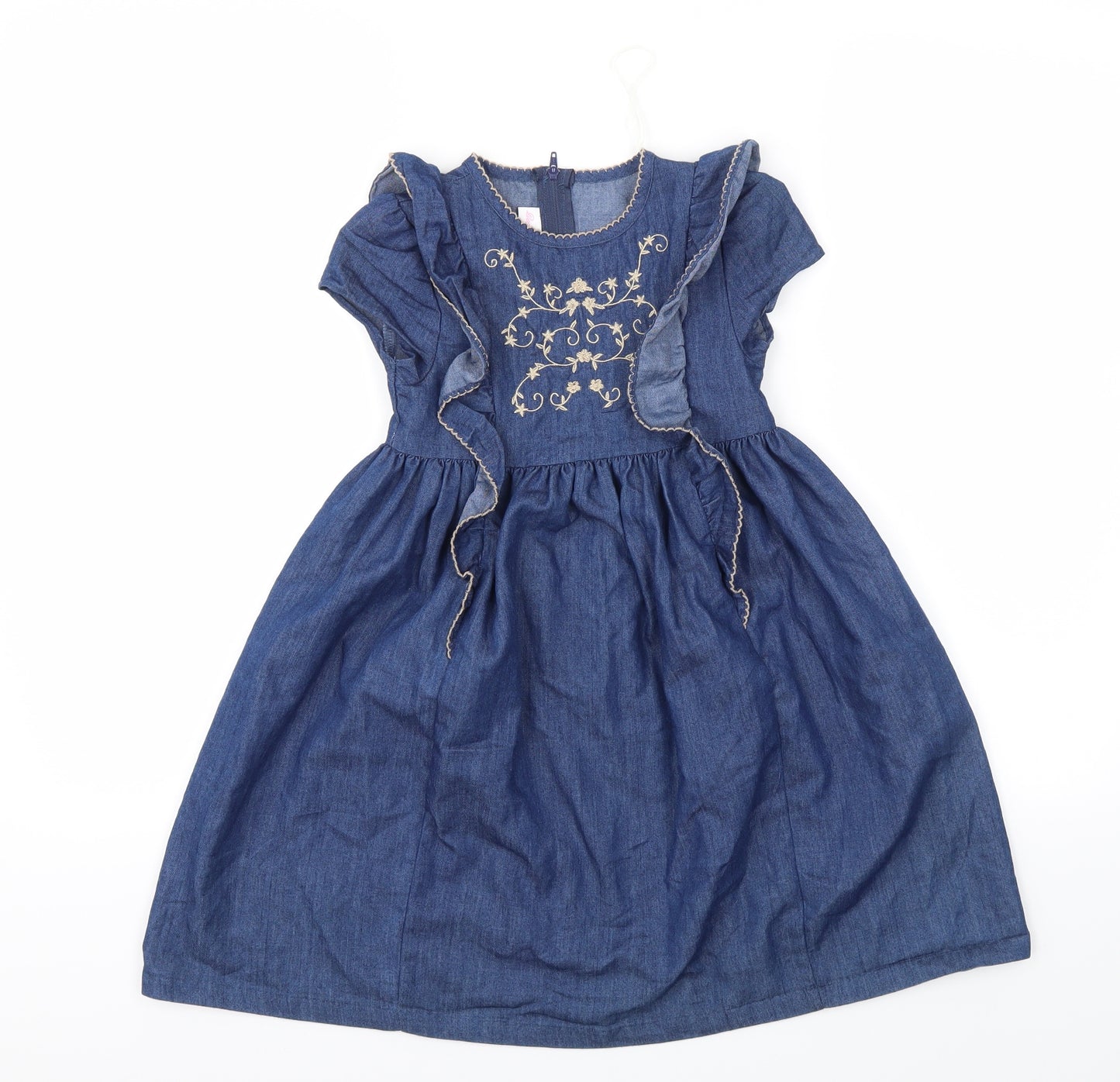 RONNIE JEAN  Girls Blue   Fit & Flare  Size 6 Years