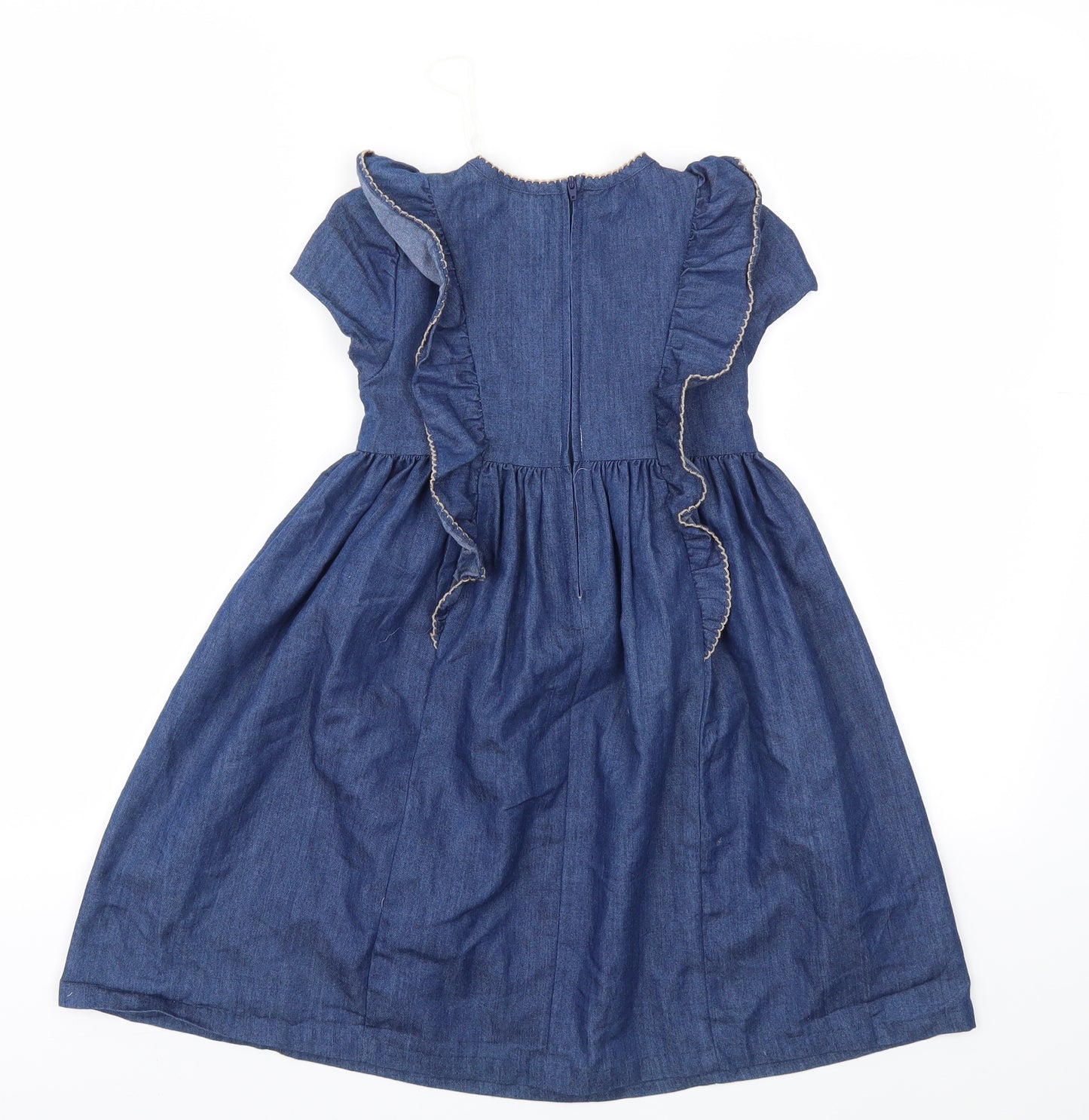 RONNIE JEAN  Girls Blue   Fit & Flare  Size 6 Years