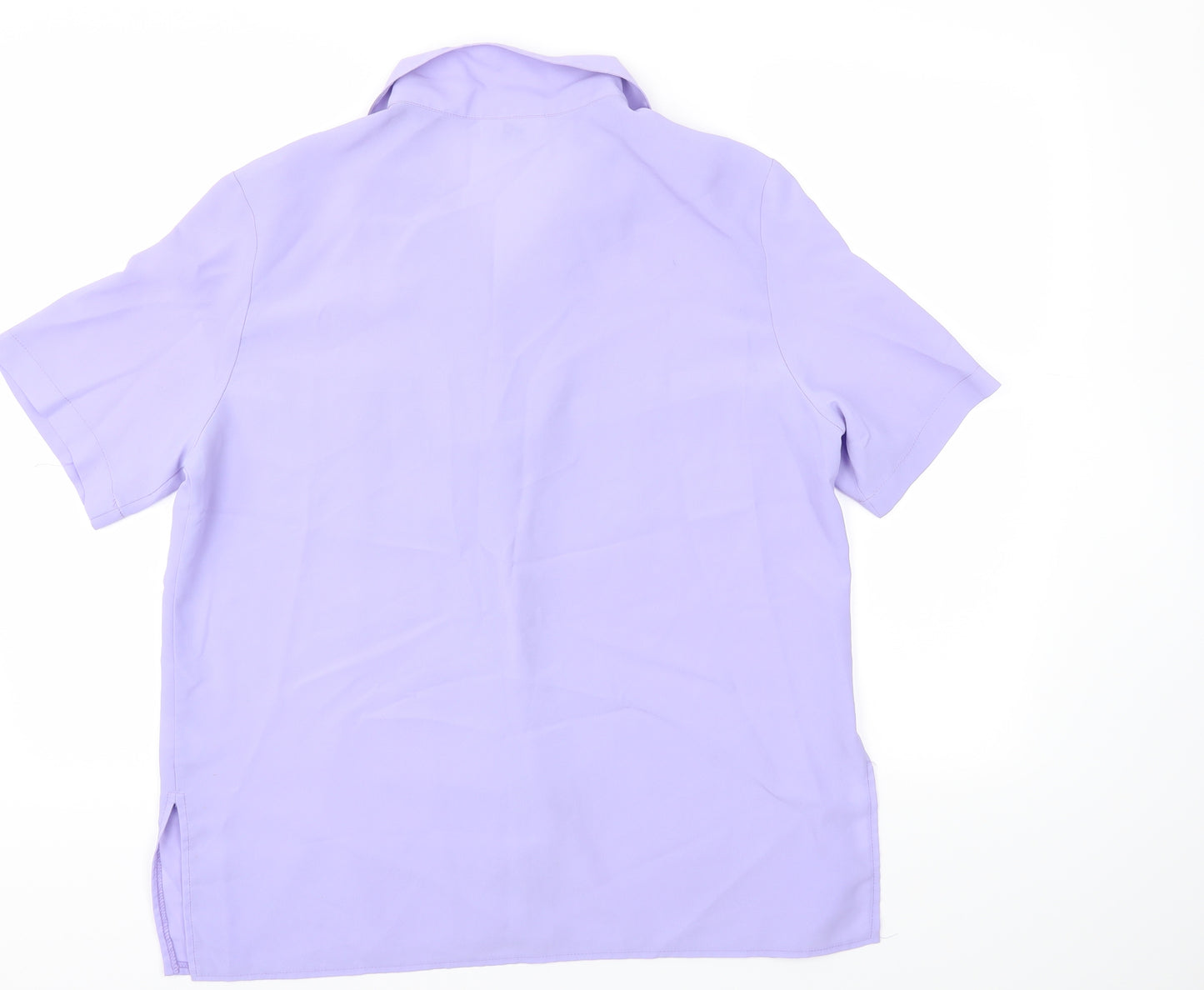 Bella moda Womens Purple   Basic T-Shirt Size 14