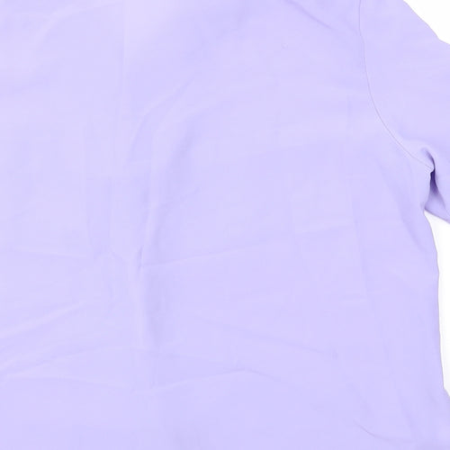 Bella moda Womens Purple   Basic T-Shirt Size 14