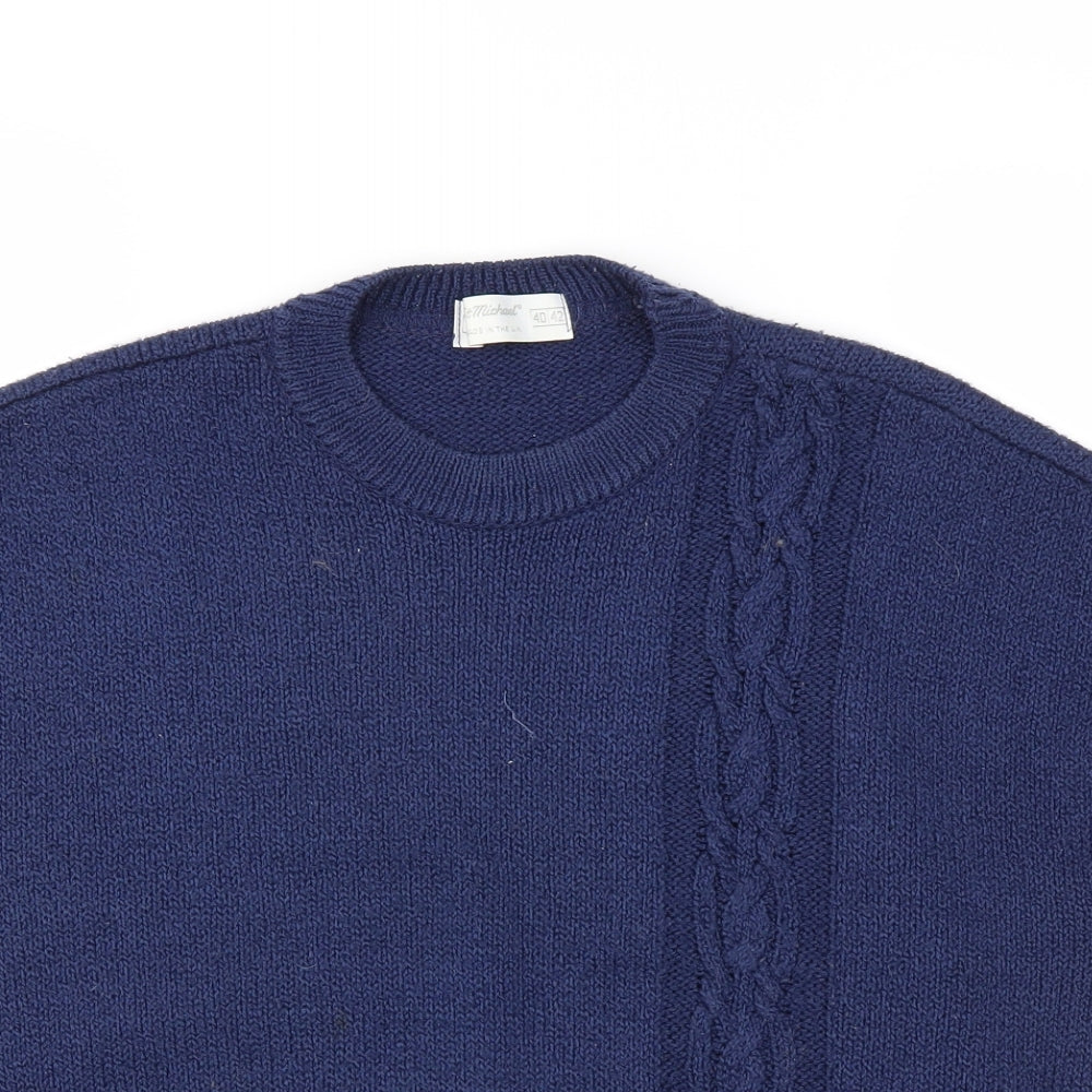St Micahel Womens Blue   Pullover Jumper Size 12