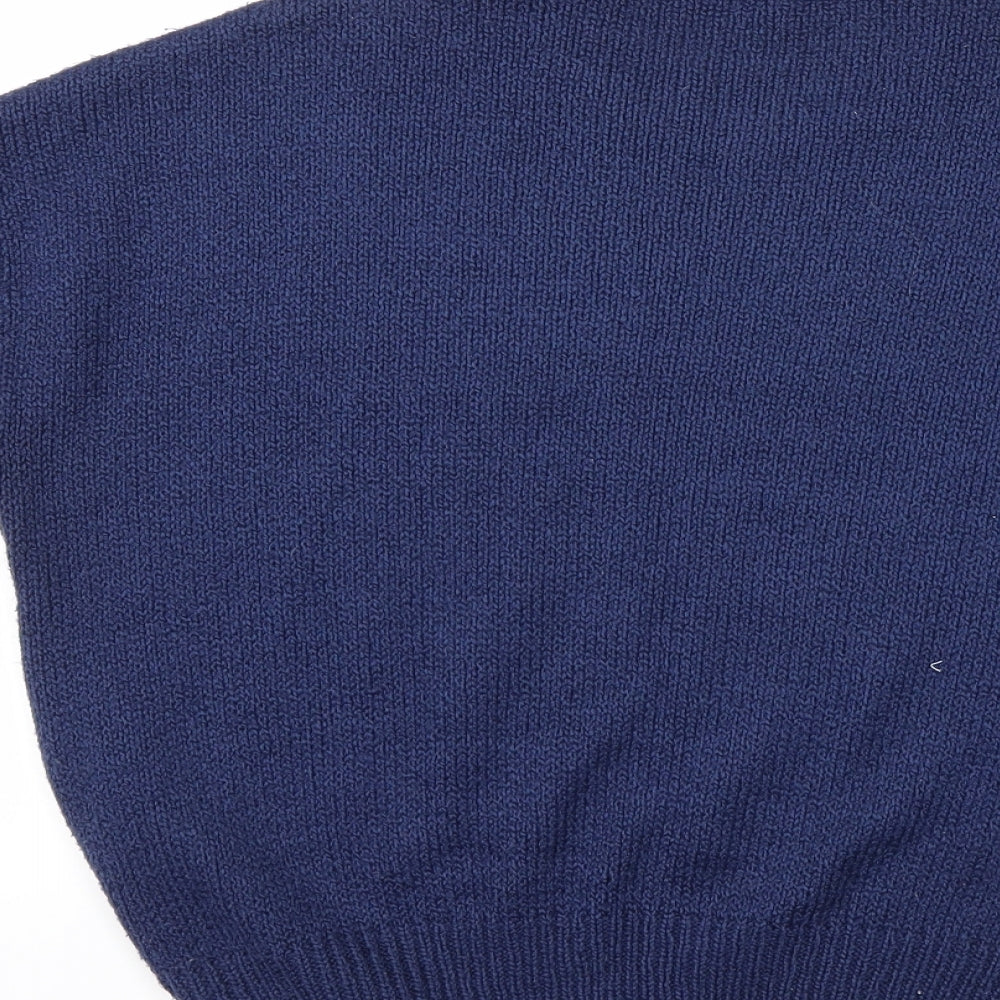 St Micahel Womens Blue   Pullover Jumper Size 12