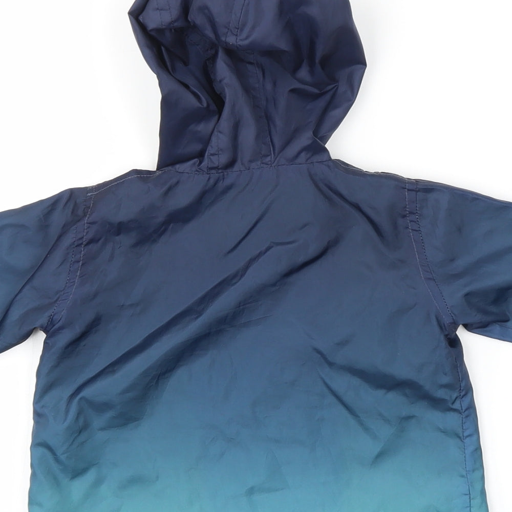 F&F Boys Blue   Basic Coat Coat Size 6-9 Months