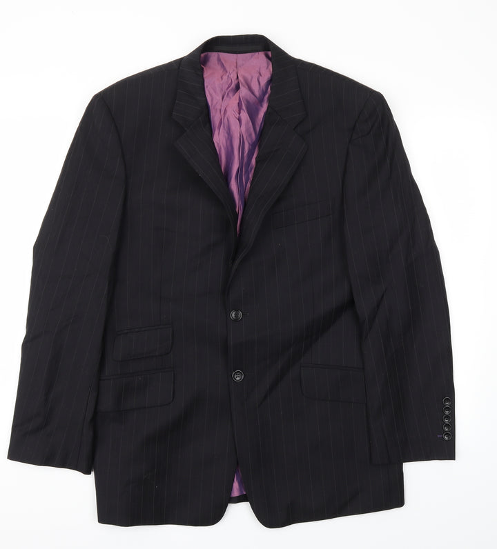 Linea Mens Black   Jacket Blazer Size 40