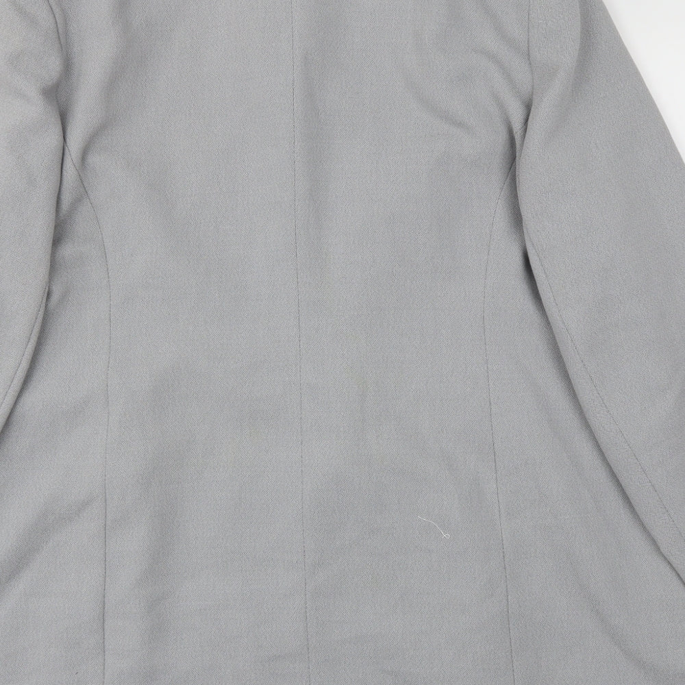 INITALS Womens Grey   Jacket Blazer Size 24