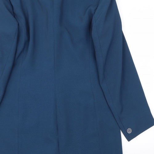 AMARANTO Womens Blue   Jacket Blazer Size 14