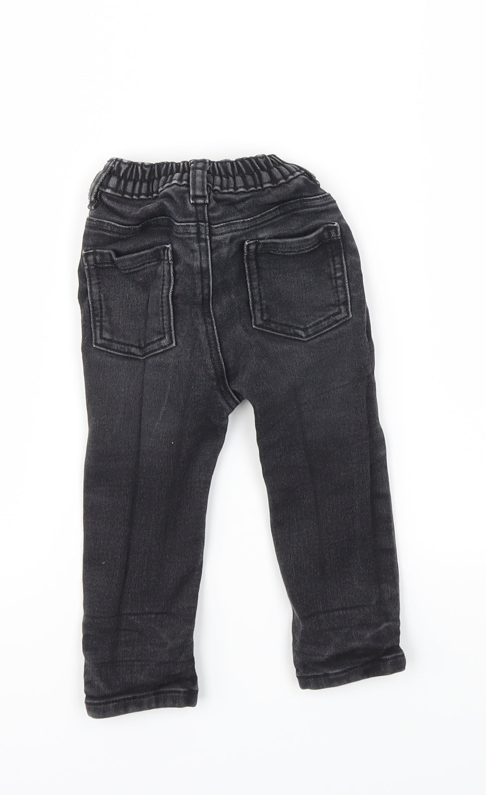 George Boys Black   Capri Trousers Size 9-12 Months